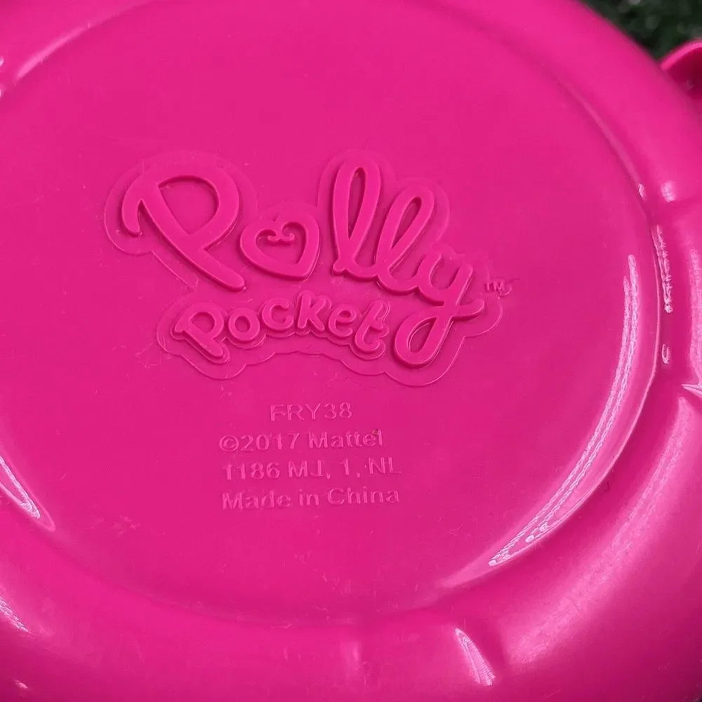 Polly‎ Pocket Pink Flamingo Pool Compact With Figures No Floats